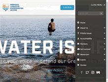 Tablet Screenshot of michiganlcv.org